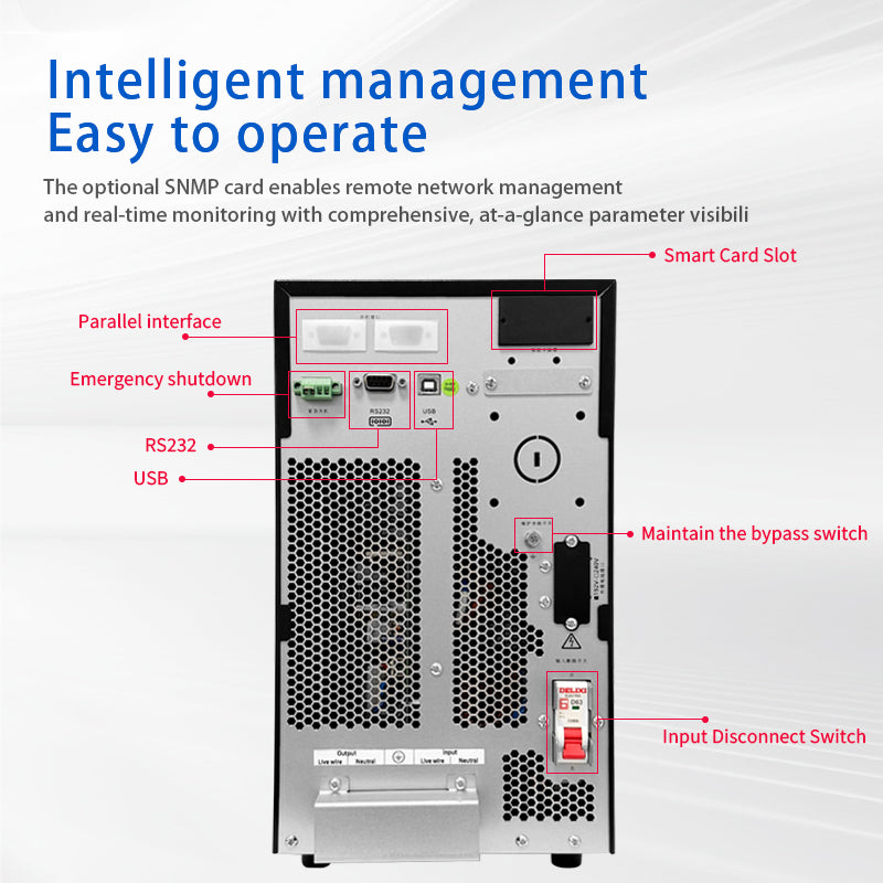 MOTU 10KVA/8000W  OEM Single phase 220v 380v backup uninterruptible power supply 3 fase Onduleur online ups