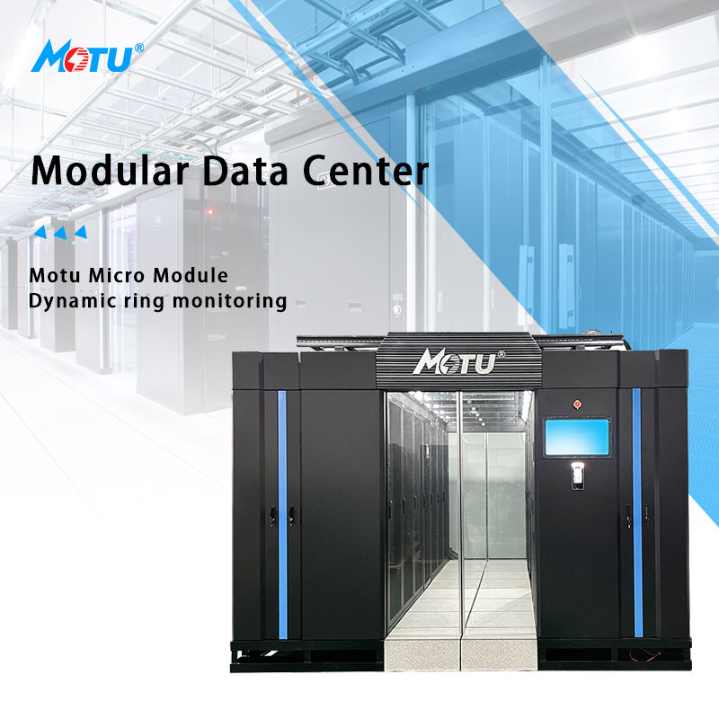 W-TEL Precision Air Conditioner 42U 47U Micro Data Center with Monitoring and Cooling Systems 12 Sockets 415V/400V/380V